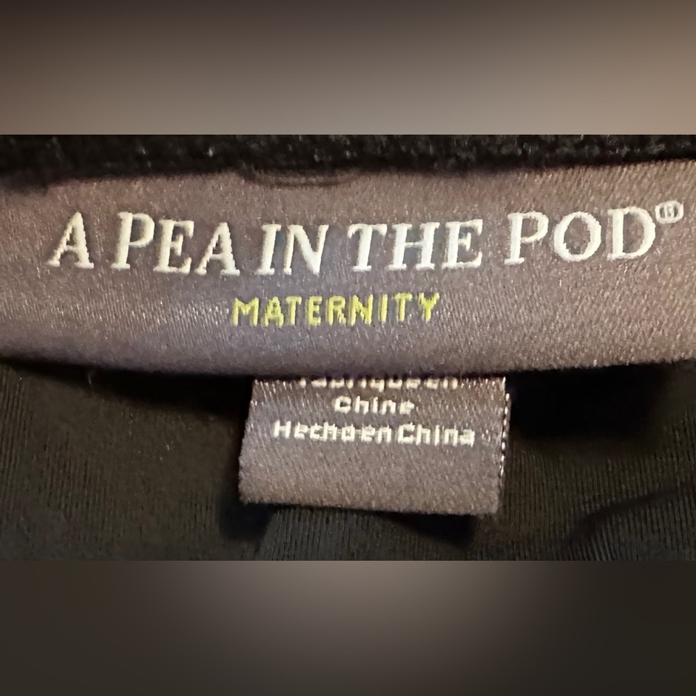 Maternity One-Piece Bathing Suit A Pea in the Pod Size M Black